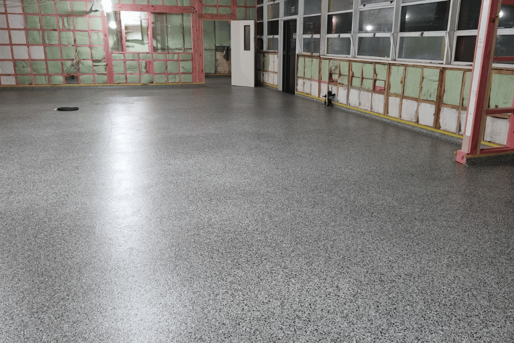 Flowcrete flake systems – St Ignatius